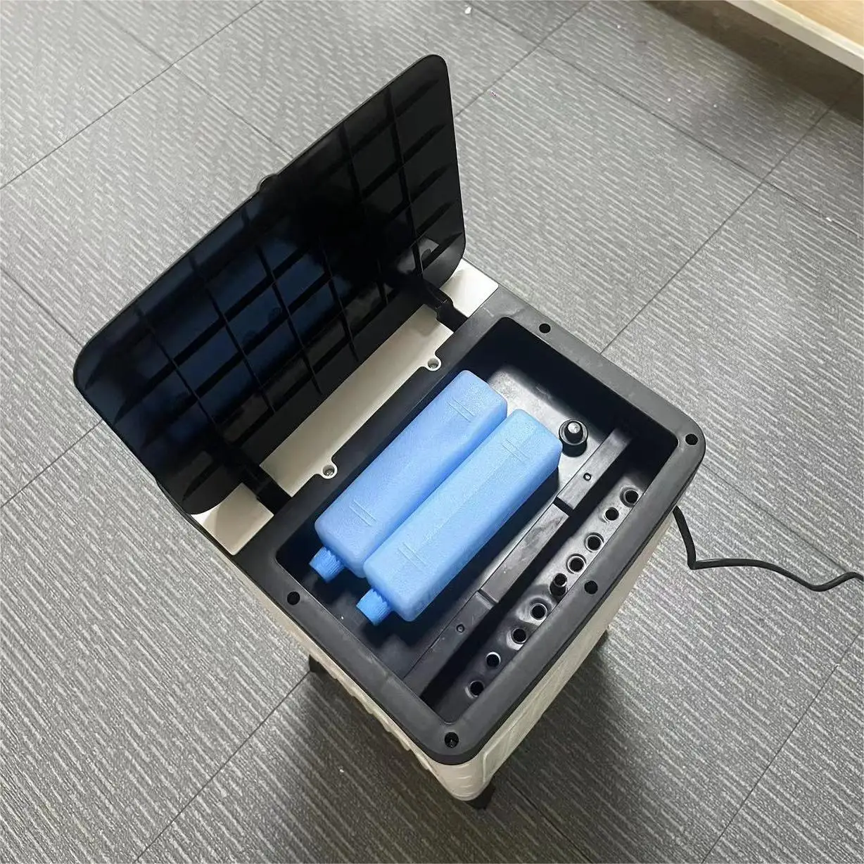 English Portable Remote Control air Conditioning Fan Water Cooling Fan Home Dormitory air Cooling Fan