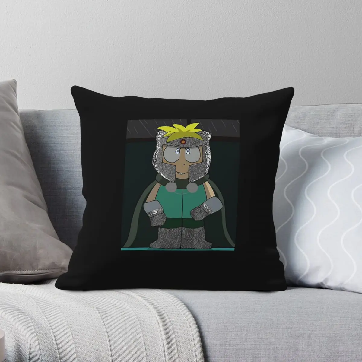 Professor Chaos Butters Square Pillowcase Polyester Linen Velvet Pattern Zip Decor Throw Pillow Case Bed Cushion Cover
