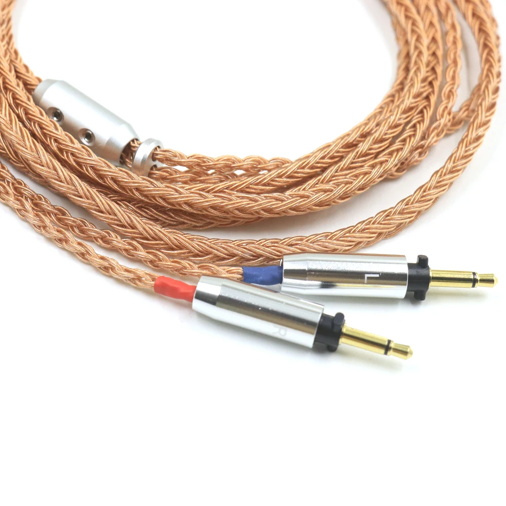 Haldane 16core(enhanced version) Single Crystal Copper Upgrade Cable for Final SONOROUS IV VI VIII X Headphone