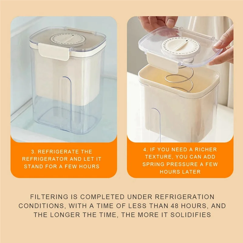 -A90P Home Multi-Function Yogurt Maker With Filtration For Cheese And Old Yogurt Separation Tool