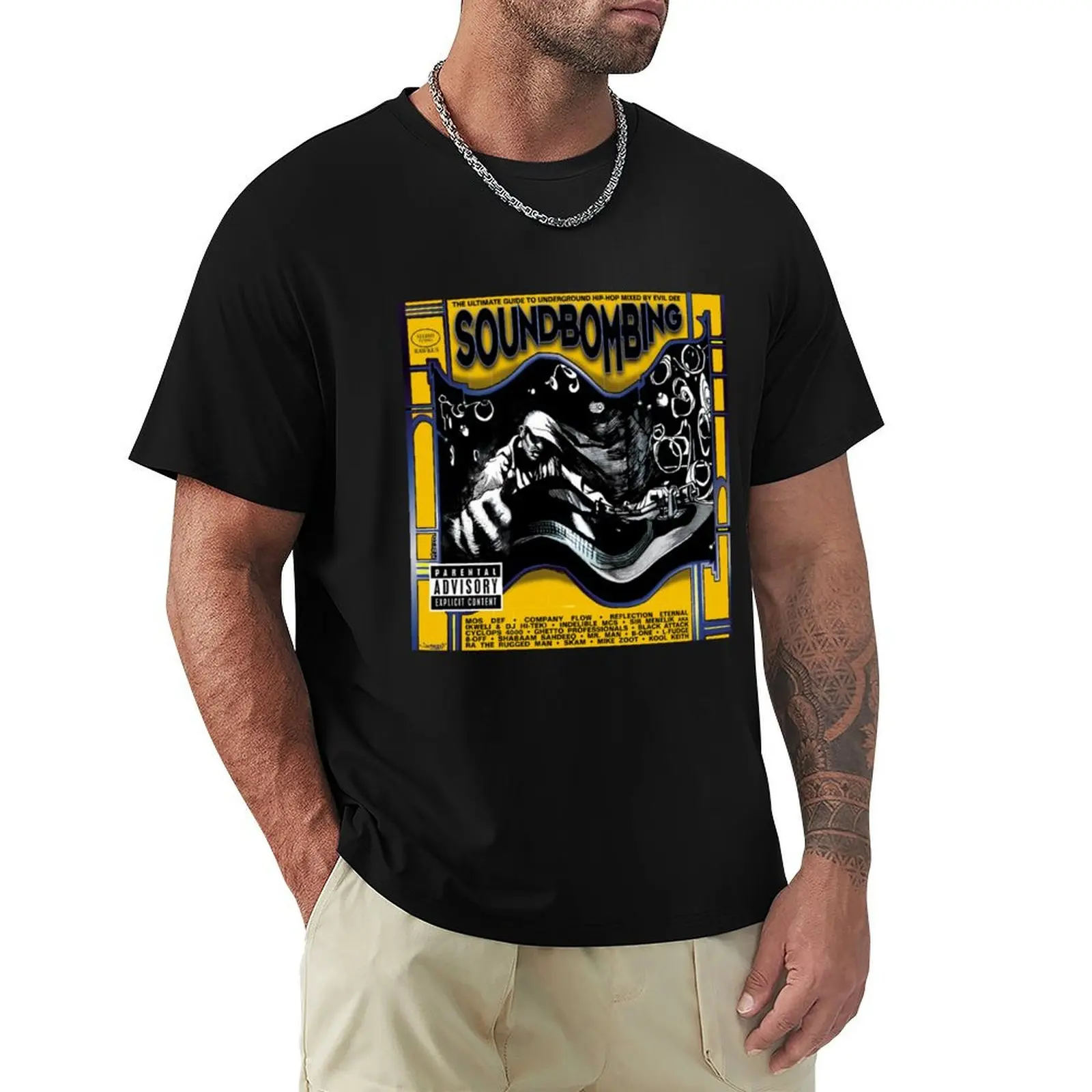 

Soundbombing - Underground Hip Hop 1997 T-Shirt football t shirt Clothing cotton man t-shirts shirts men