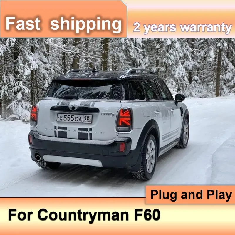 

Автомобильные аксессуары для Mini Countryman, задний фонарь 2014-2021 F60, задние фонари BMW, задние DRL, противотуманные фары, указатель поворота, задний ход
