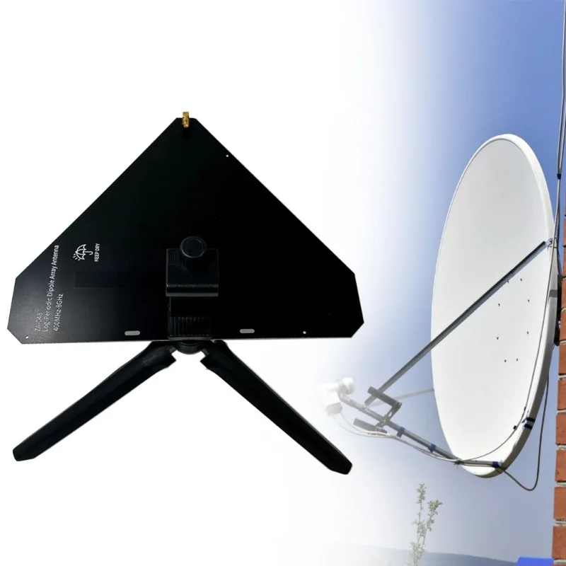 Zeenko 400M-8GHz Logarithmic Periodic Antenna Array Spectrum Analyzer Accessories Receiver ZA-048