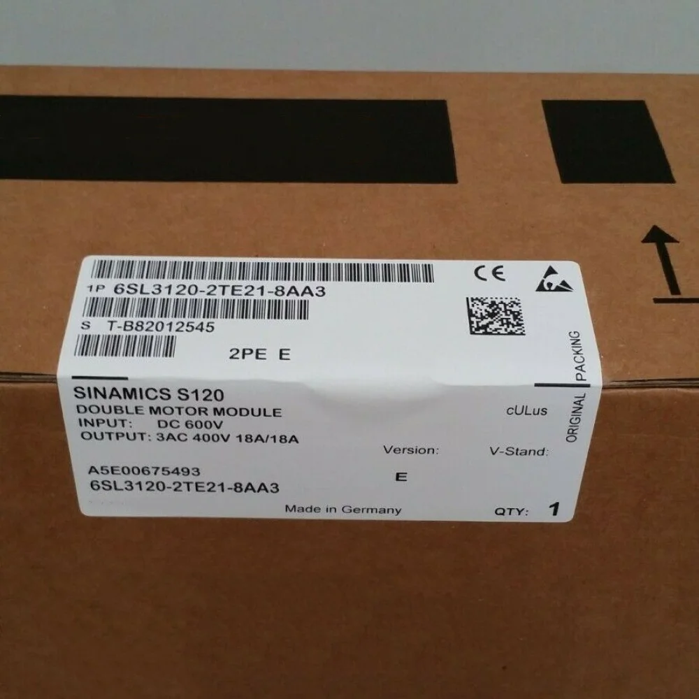 

NEW 6SL3120-2TE21-8AA3 DOUBLE MOTOR MODULE TOUCH SCREEN
