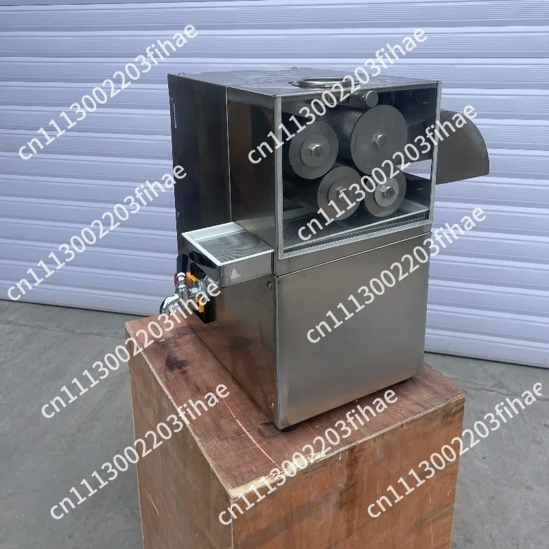 Four-axis transparent visual cane juicer, commercial stainless steel automatic cane juicer