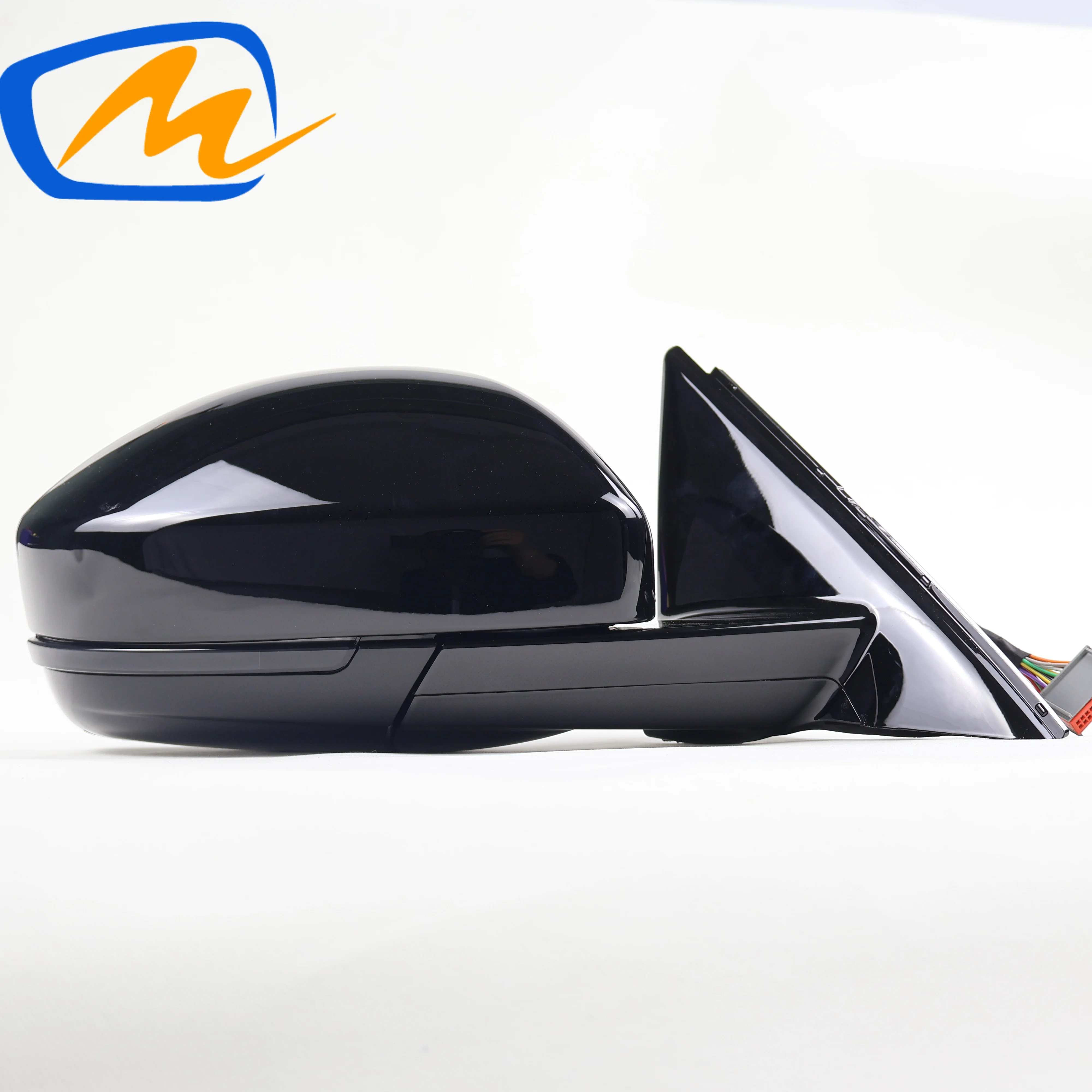Fits Land Rover Range Rover Evoque 2015 Extendable Folding Heated Side Mirror Assembly, Rearview Mirror With Blind Spot Assist