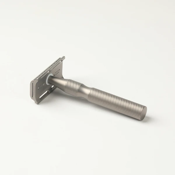 YAQI Ghost Titanium Safety Razor 1.10mm Lightweight for Men's Shaving Comfortable Grip And Balanced Feel