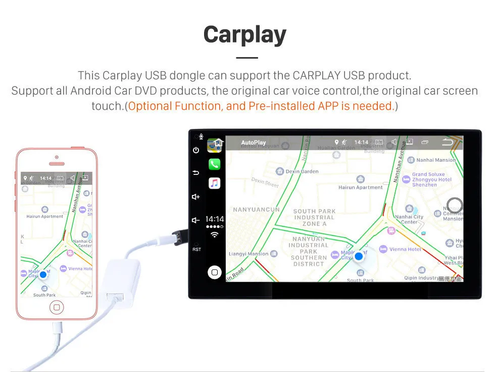 Leshida lettore multimediale per auto da 9 pollici 2 din navigazione GPS Android autoradio lettore video multimediale auto