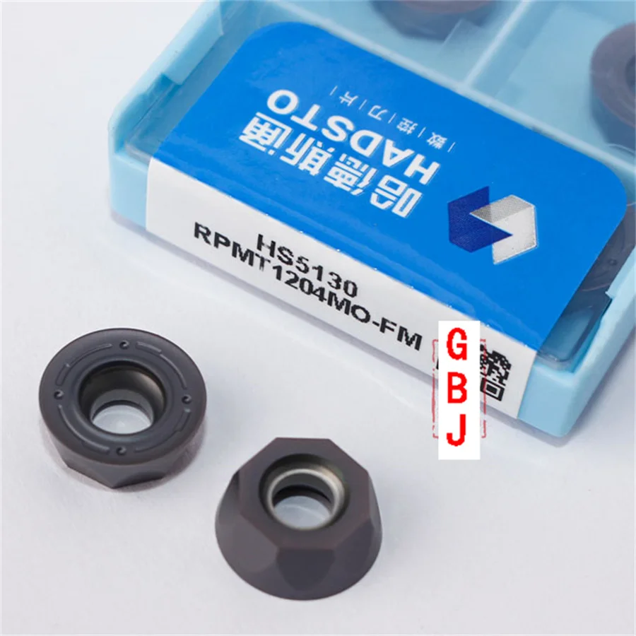 10PCS RPMT1003 RPMT1204 RPMT10T3 RDMT1204 RDMW10T3 HS5130 Milling Turning Tools Carbide Inserts CNC Lathe Cutter Parts