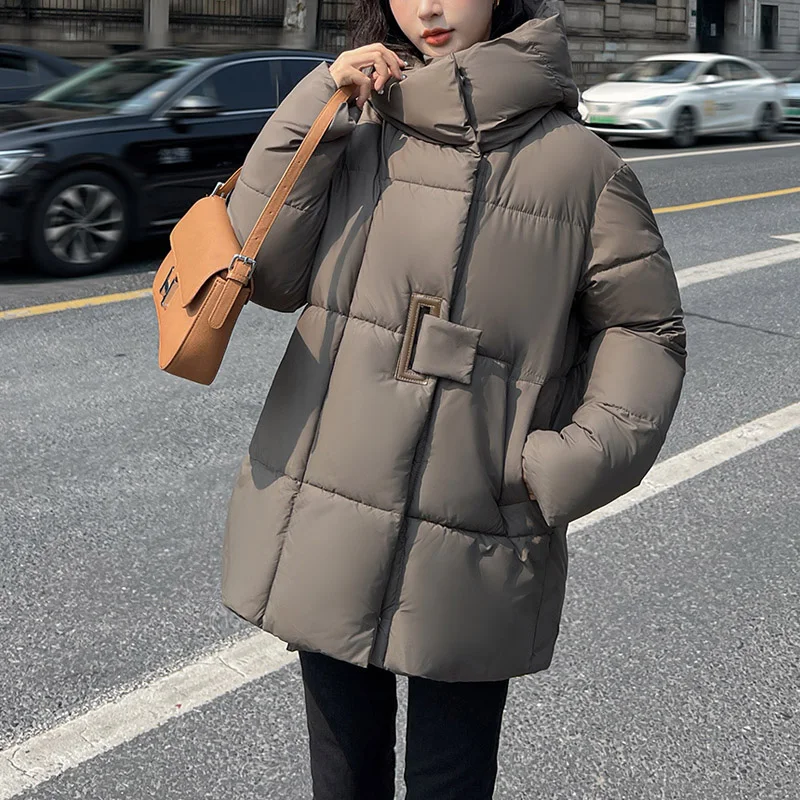 New Casual Fashion Female Winter Coats Parkas For Women 2024 Coats Thick Parka Women\'s jacket Feminine Women Clothing