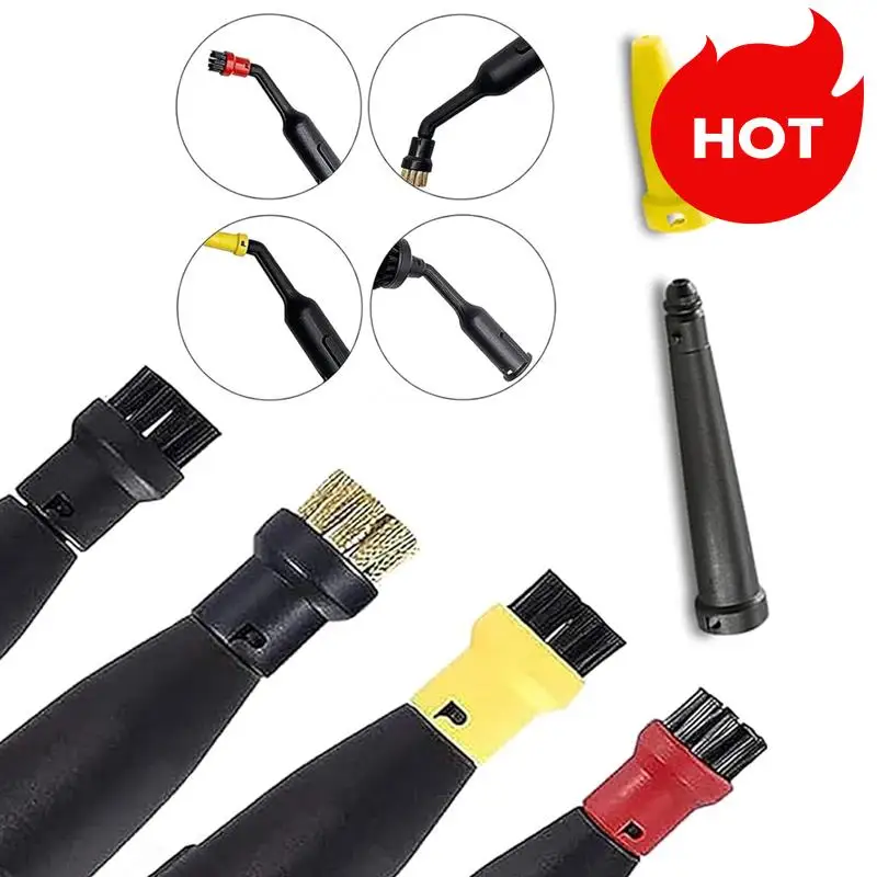 A01V-مجموعة فرشاة الفوهة المشتركة ل Karcher SC1 SC2 SC3 SC4 SC5 SC7 قطع غيار منظف البخار إزالة البقع العنيدة