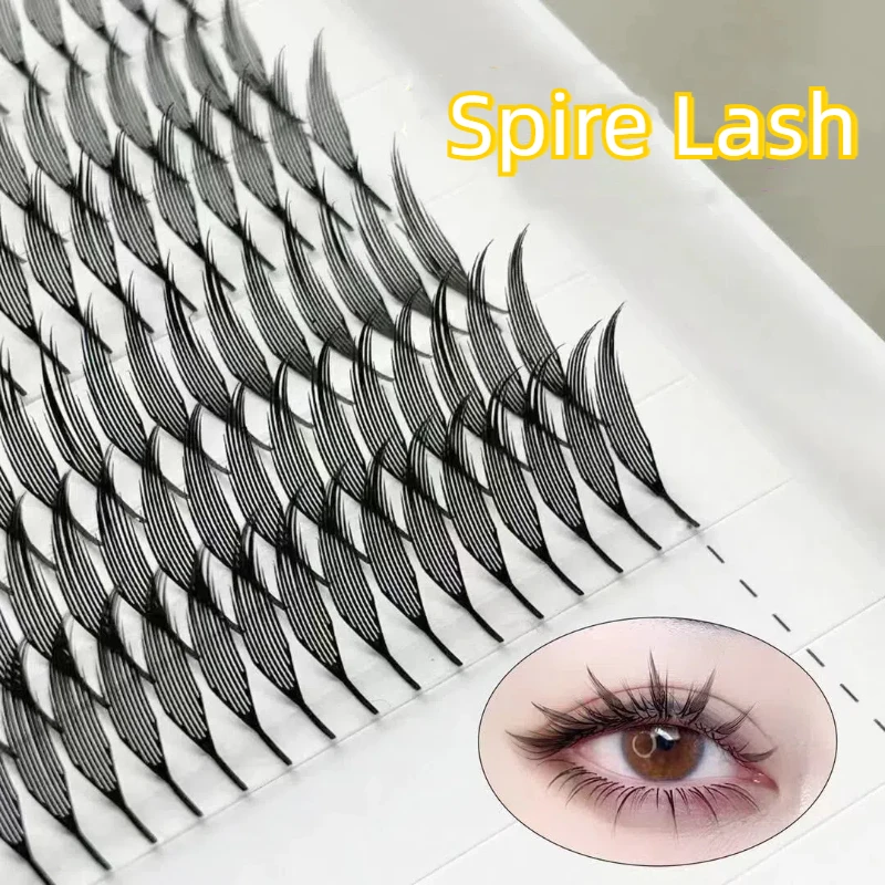 RUTH & KEY Extensão de cílios individuais em quadrinhos 0,07 C CC D DD Anime Cluster Spire Blister de cílios postiços para ferramenta de maquiagem DIY dia