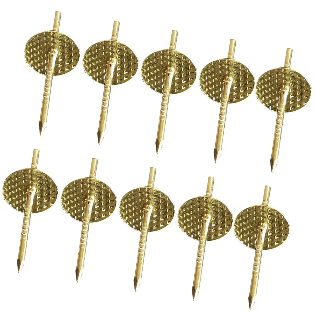 60Pcs Hanging Hooks Clock Painting Photo Frame Nails Metal Oblique Nails Gypsum Board Hanging Supplies Home Wall Gadget Indoor