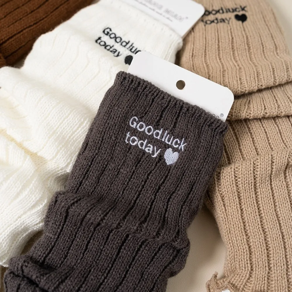 

Модные гетры Y2K для девочек: приятные к коже вязаные длинные носки, милые и стильные, согревающие ноги, для девушек и женщин