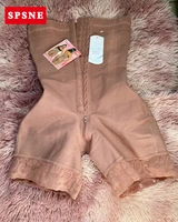 Faja moldeadora con tirantes ajustables para mujer, ropa moldeadora de busto abierto, faja colombiana, ropa interior femenina, pantalones cortos Push Up de cintura alta