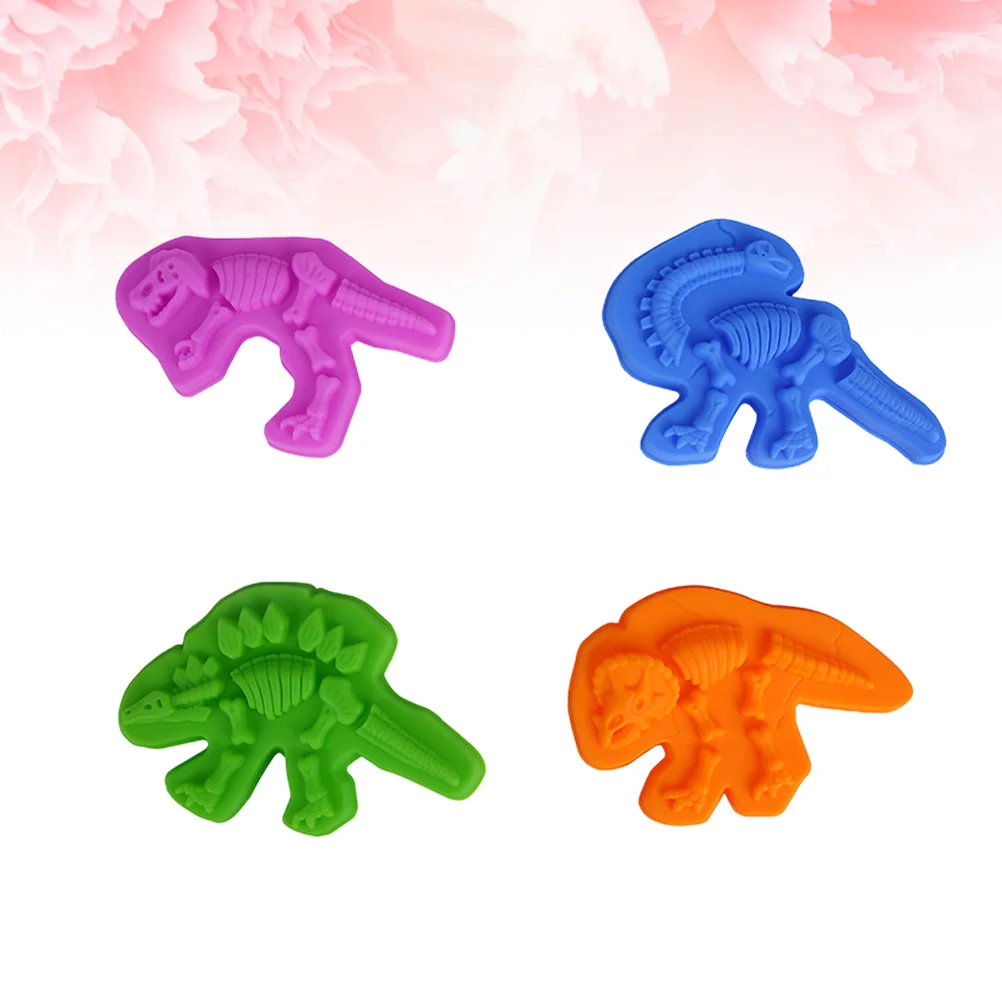 

8 Pcs/2 Kids Educational Toy Dinosaur Beach Sand Modeling Plaything Accessories Early Learning Child Animal Toys