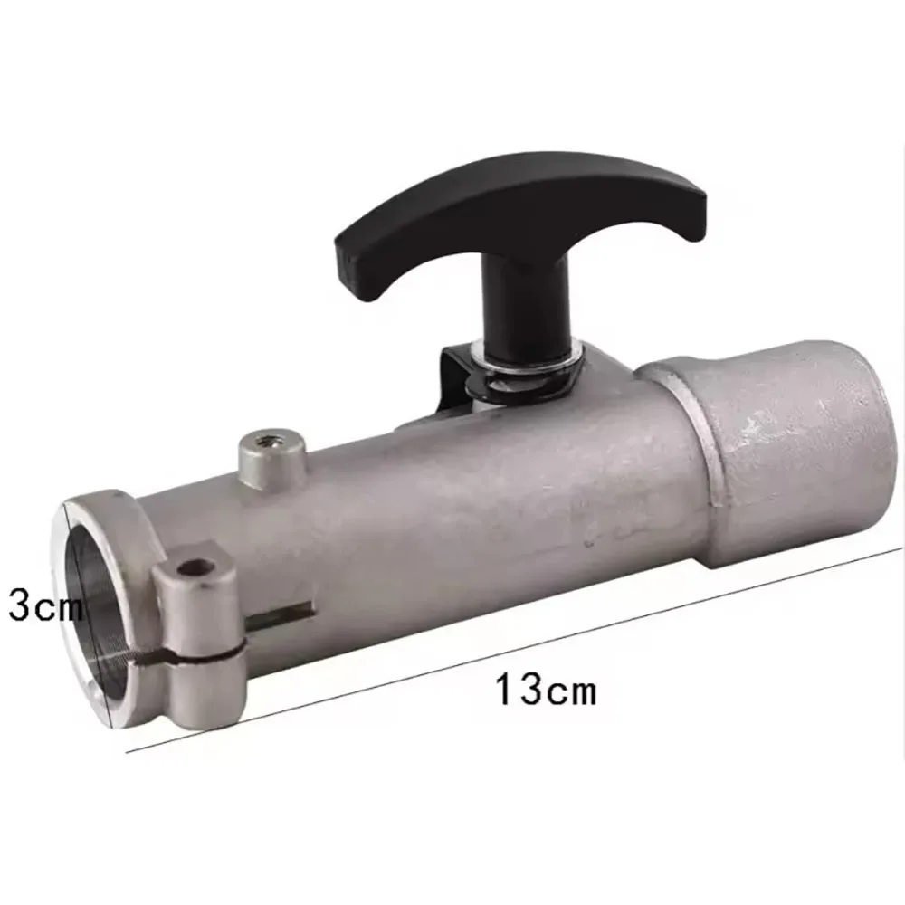 26mm 28mm 9 Teeth / 7 Teeth Square Shaft Connector Brush Joint Clamp For Lawnmower Irrigation Mower Parts
