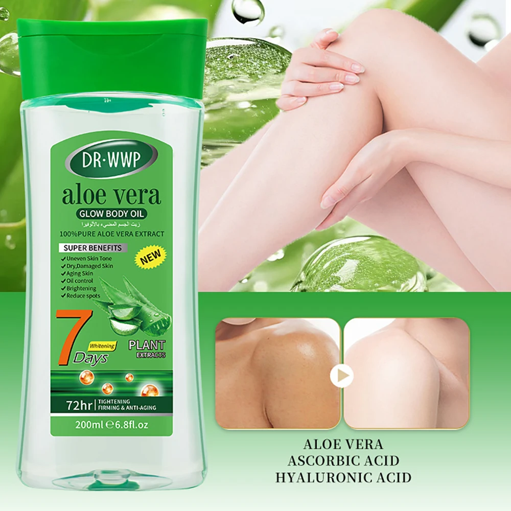 

Aloe Body Massage Essential Oil Nourishing Skin Foreign Trade Full Body SPA Cocoa Butter Scraping Moisturizing Body Gel Oil