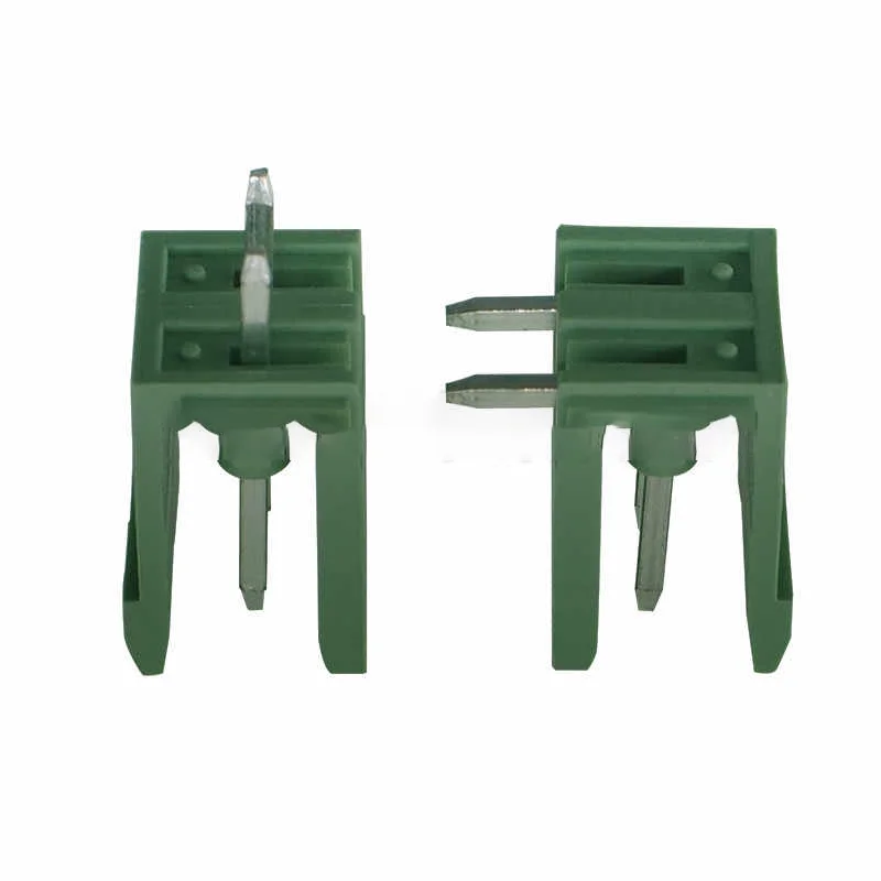 5.08MM terminal block 2EDG 5.08-2P/3/4/5/6/7/8/9/10/12P straight and curved pins green plug and pull