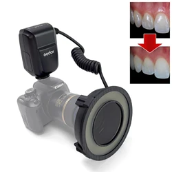 Dental Photography - Godox MF-R76 Flash - Cross Polarization Set - Polar Eye - No Reflections, No Glare Photo Kit For Dentist