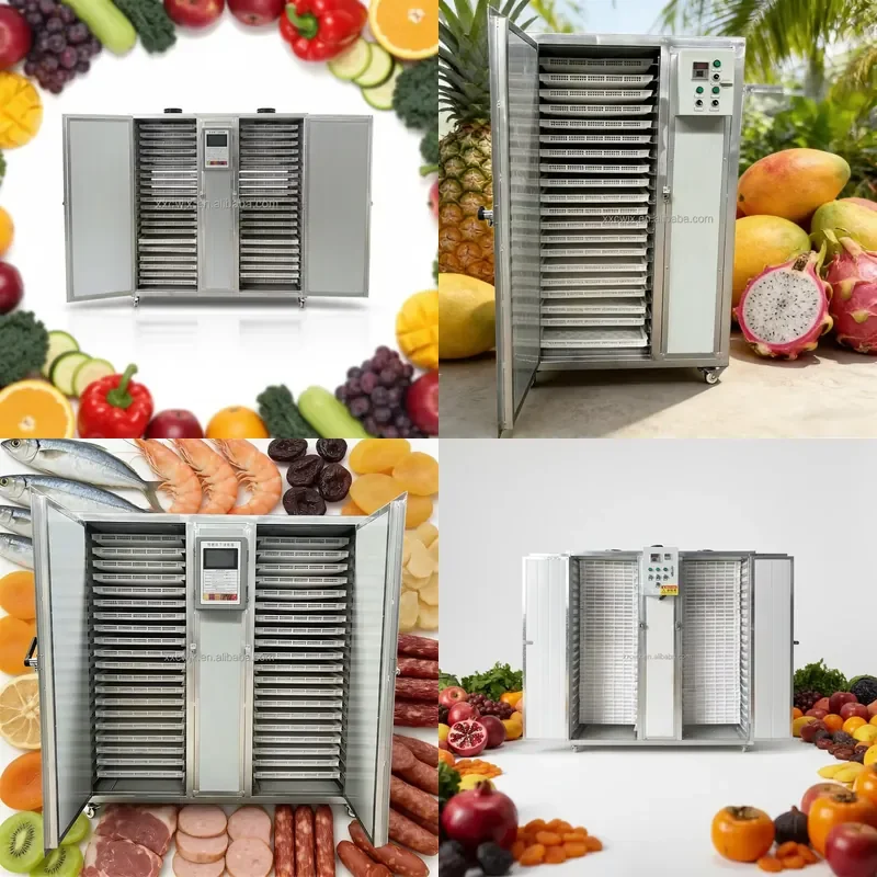 2026 Commercial Electric 20 40 80 Tray Dryer Drying Oven Food Processor Fruit Vegetable Dehydrator Machine