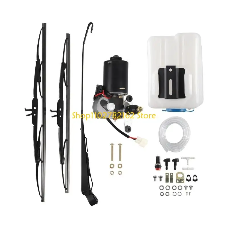 

547B Heavy Duty 12V Electric Windshield Wiper For ATV UTV Other Side By Sides 425751