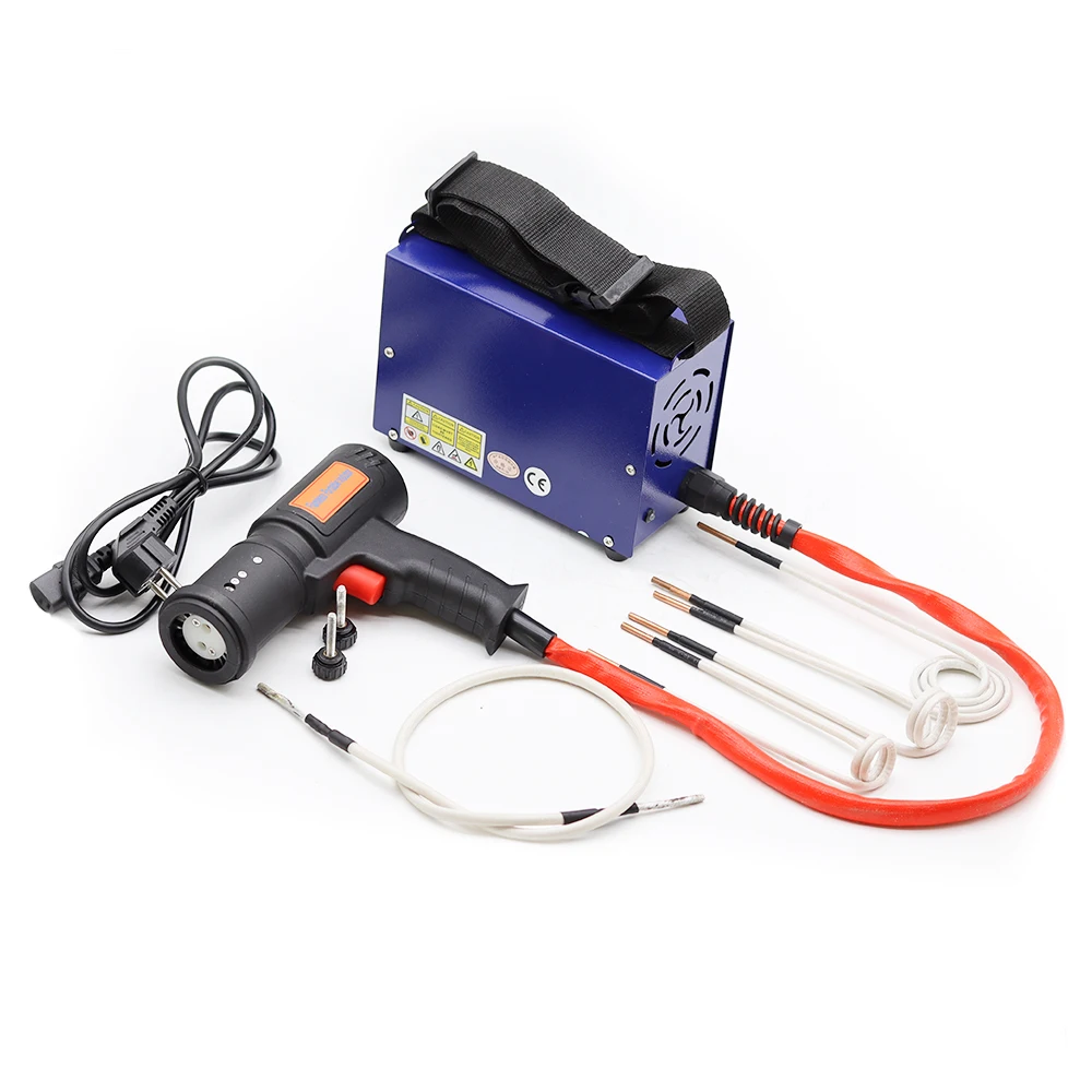 Elektromagnetischer Induktionsheizer 1500W 1000 ℃   Induktionsheizgerät Elektromagnetisches Induktionsheizgerät mit 4 Spulen