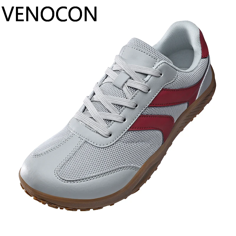 

VENOCON Barefoot Friendly Extra Wide Fit Toe Box Nose Retro Minimalist Fabric Breathable Upper Mens Shoes Sneakers Man Woman
