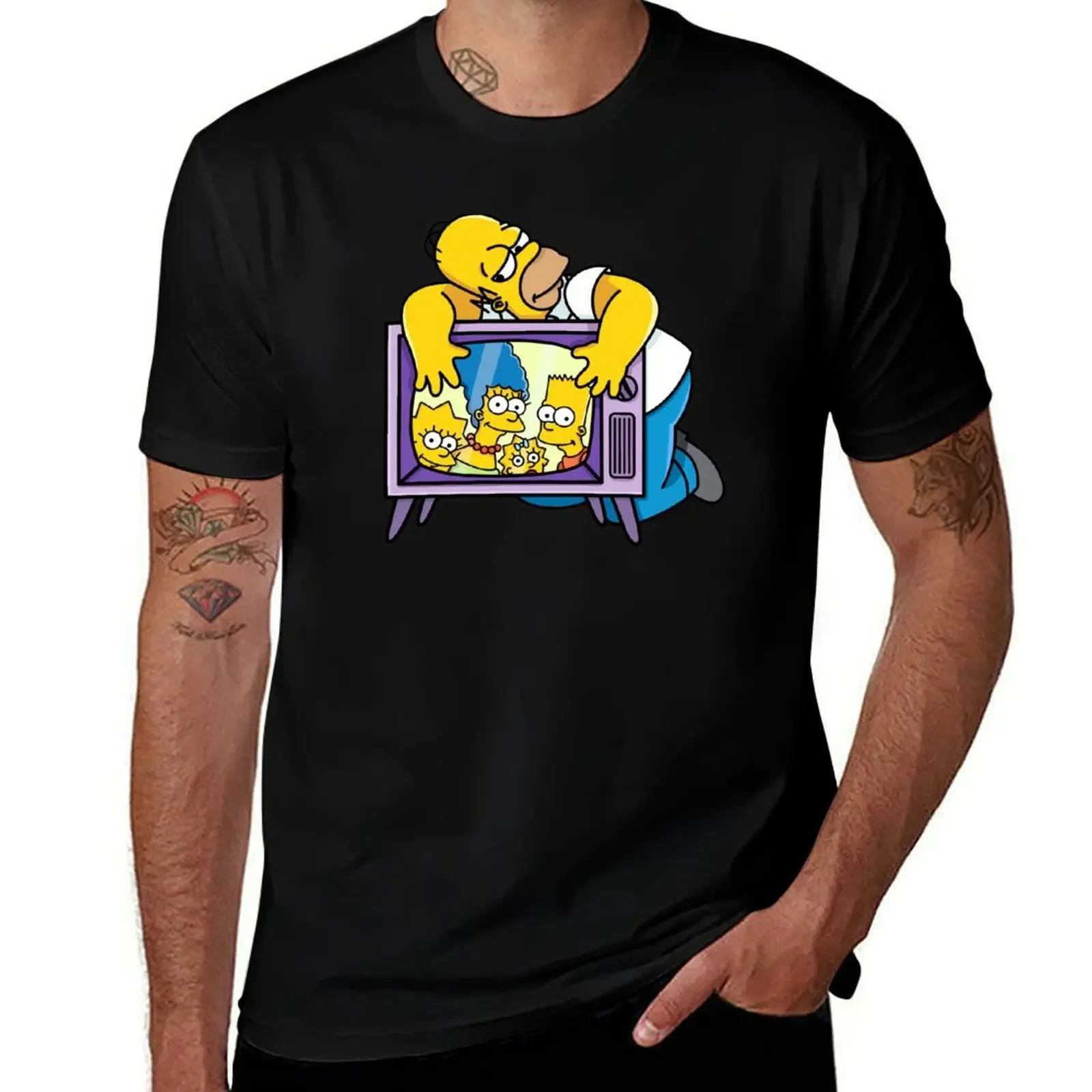 

Homer T-Shirt cotton graphic tees tops animal prinfor boys men clothing