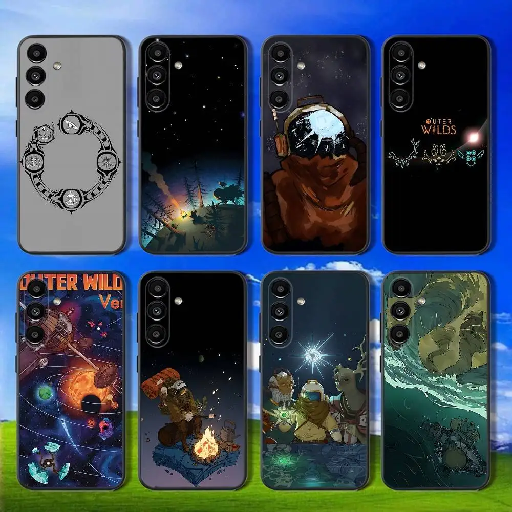 

Outer W-Wilds Game Phone Case For Samsung Galaxy A13,A21s,A22,A31,A32,A52,A53,A71,A80,Soft Black Shell