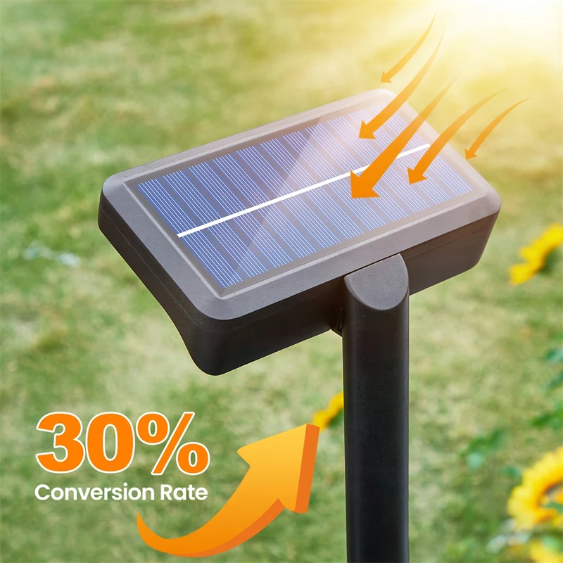 92 المصابيح 600LM أضواء السياج الشمسية محس حركة في الهواء الطلق مقاوم للماء 6000K الإضاءة الأمنية لسلسلة ربط سياج سطح السفينة مزراب التخييم