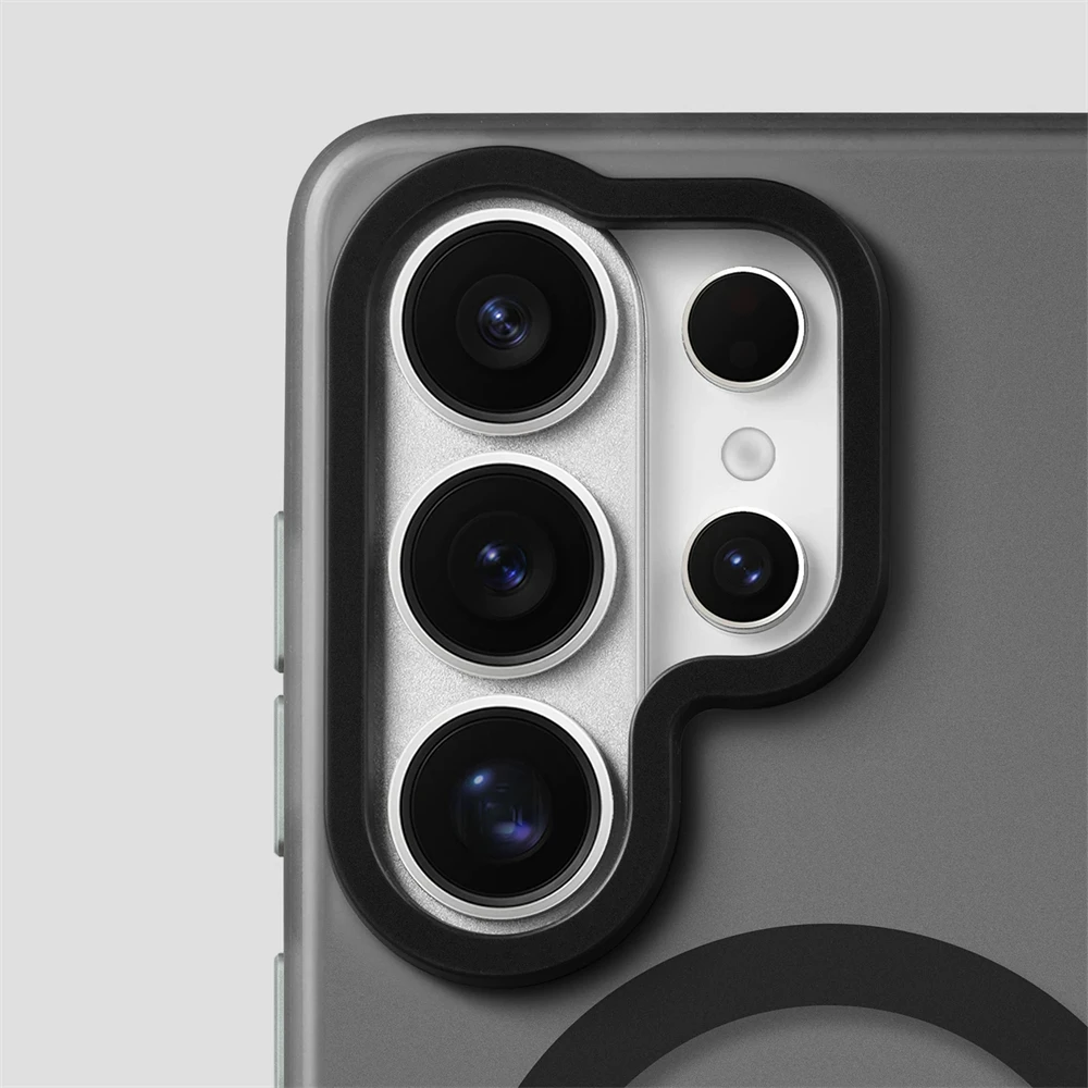 Luxury Matte Translucent Magnetic Shockproof For Samsung Galaxy S26 Ultra S25 Plus S26+ Case Wireless Charging Solid Color Cover