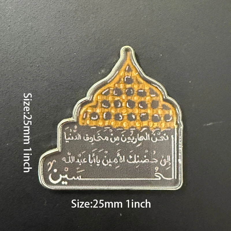 1-100PCS Saudi Arabia Mobile Phone 3M Sticker Badge Metal Pin Broooches Pins