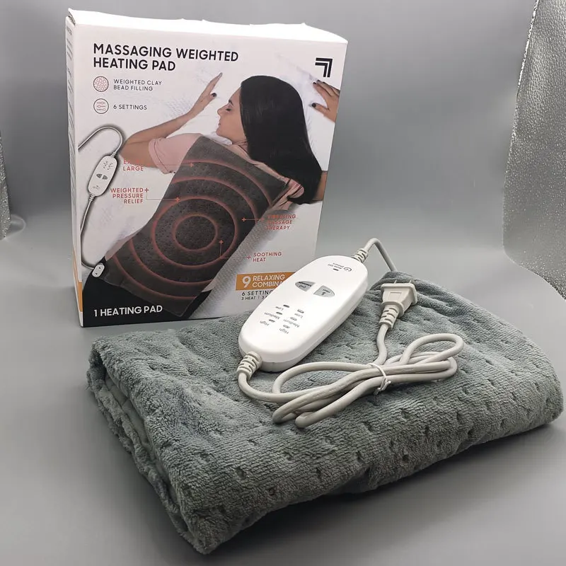 Heating Pad Gravity Massage Heating Blanket Electric Blanket Foot Warming Device Back Physical Therapy Blanket