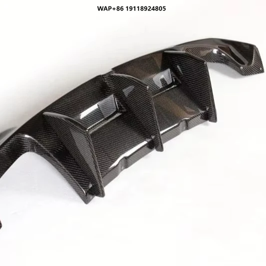 E82 Carbon Fiber Rear Bumper Diffuser for B-MW 1 Series E82 M Bumper 2011up