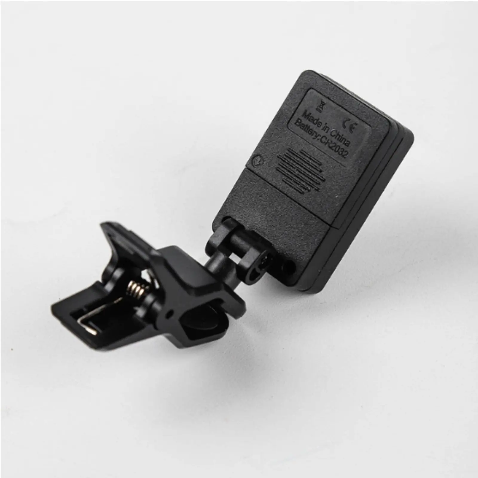 Chromatic Instrument Tuner Multi-Function Guitar Headstock Tuner Tuning Device 360° Rotatable Sleek Design for Beginners