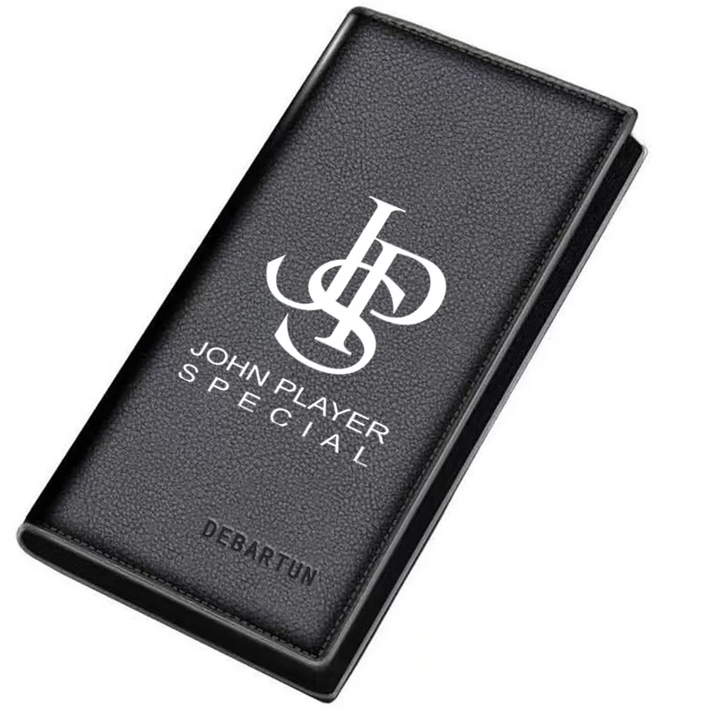 White letters special brand Men's Long Wallets Business Stylish Printing Design Casual Use Christmas Valentine's Father's Day Gi