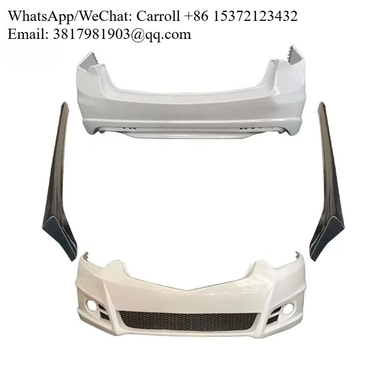 

Upgrade To Modulo Style ABS Material Car Bumpers Suitable For Honda Spirior CU2 2009-2013 Front Bumper Rear Bumper Side Skirts