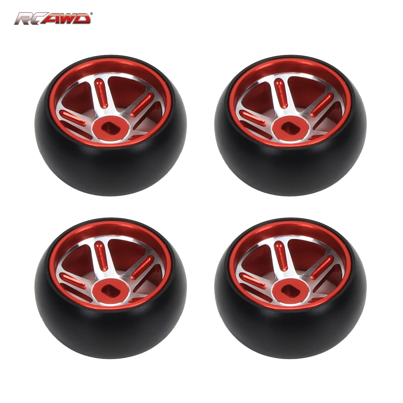 4x alloy RC rim wheel classic drift tire 25*11mm for 1/28 Wltoys K969 K989 P929 drift rally kyosho mini