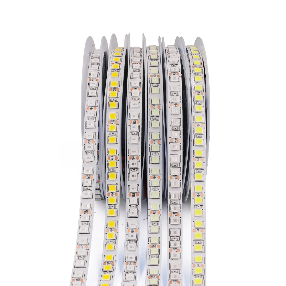 5M LED Strip Light SMD 5050 5054 60LED 120LED DC 12V Flexible LED Tape 9 Colors IP21/IP65/IP67 Waterproof for Home Decoration