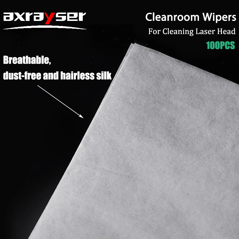 Cleanroom Wiper ผ้าไม่ฝุ่น 100 ชิ้น 3009 อุตสาหกรรมฝุ่นฟรีกระดาษสําหรับทําความสะอาดรูปแบบเครื่องพิมพ์เลเซอร์เลนส์