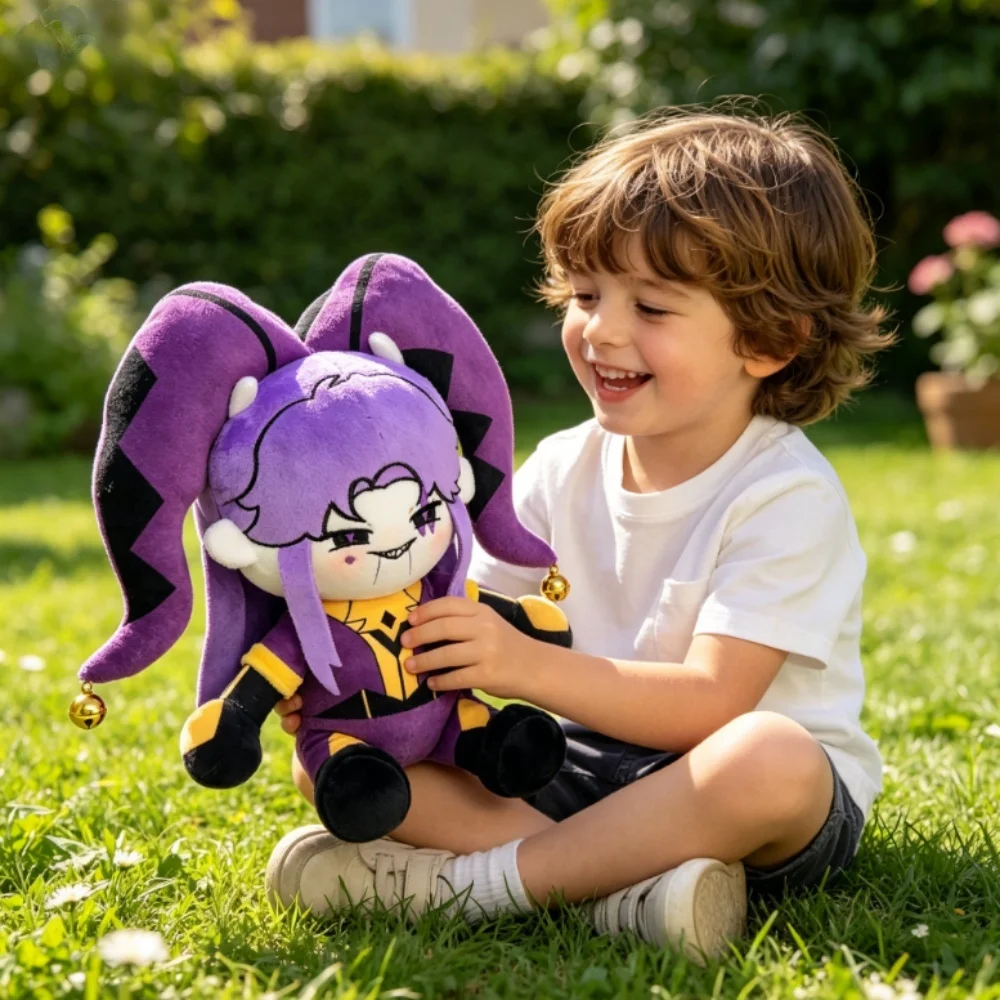 

New The Freak Pierrotthe Harlequin Jester Circus Plush Doll Anime Peripherals Toy Birthday Christmas Gift