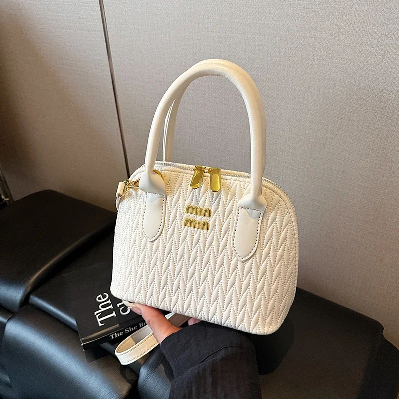 

Luxury Letter Logo Messenger Bag - High-End Leather Crossbody Vintage Minimalist Square Satchel For Women Party Work Casual