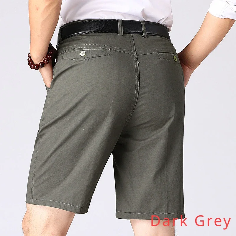 2024 Mens Classic Short Slim Mens Thin Soft Straight Fashion Casual Short shorts para hombre