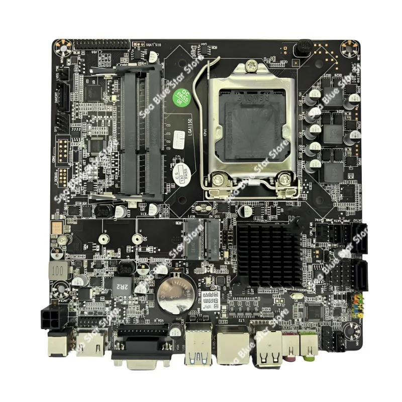 New H81-D all-in-one machine industrial control main board 1150 pins DDR3 notebook memory 17 * 17 support 45 generation CPU