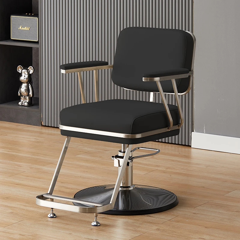 

Simple Modern Salon Chairs Dedicated Website Trendy Store Lifting Chair Ironing Dyeing Cadeira De Barbeiro Hair Salon Furniture