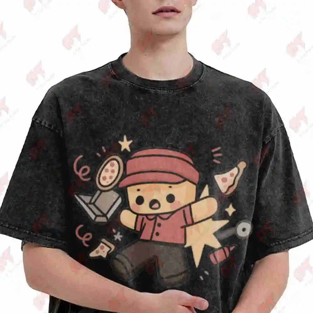 Forsaken Elliot C00Lkid Shedletsky From Software Vintage Washed Tee Pure Cotton T-Shirt