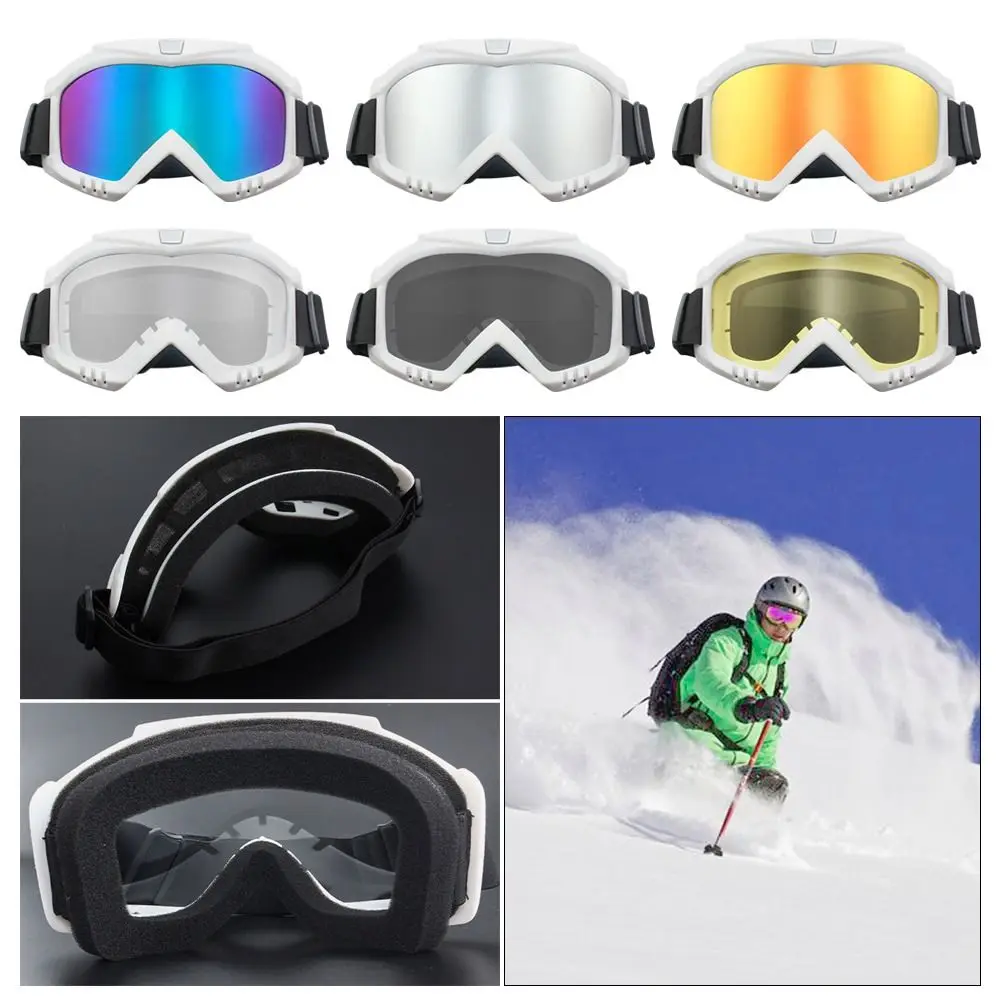 Skiing Glasses Goggles Outdoor Sports Windproof Kids Eyewear Glasses Ski Goggles Moto Cycling Lens Frame Glasses Sunglasses
