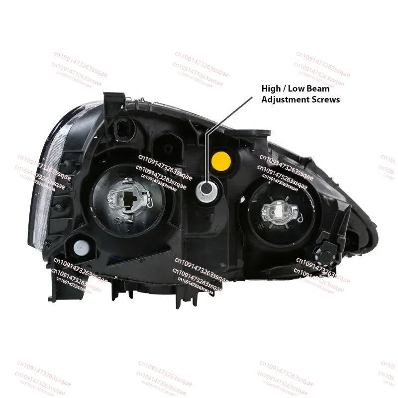 Apply To Car headlight headlamps For 2002 2003 204 black Headlamps head lamps lights