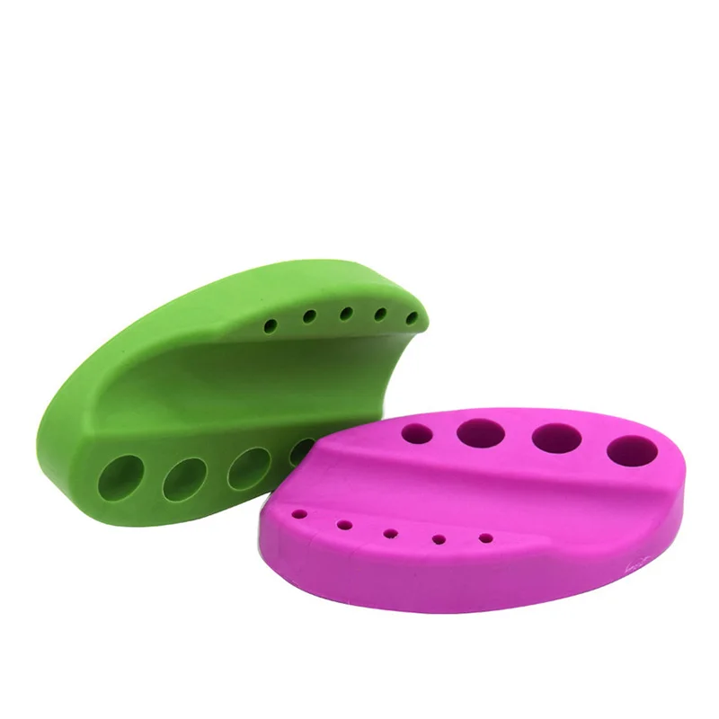 Oval Silicone Cup Rack Color Rack Semi-Permanent Ink Cup Holder Embroidery machine Stand can put Handwriting pen, cotton swab